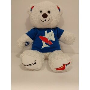2022 Carnival Build A Bear‎ With Shark Tshirt. White